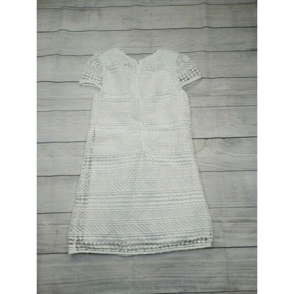 12 Milly Minis Geo Lace Chloe Dress - Picture 4 of 7